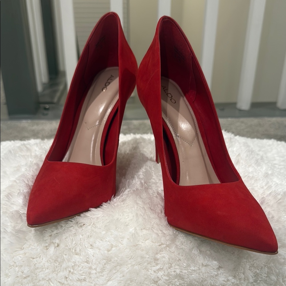 Aldo Bold Red Heels